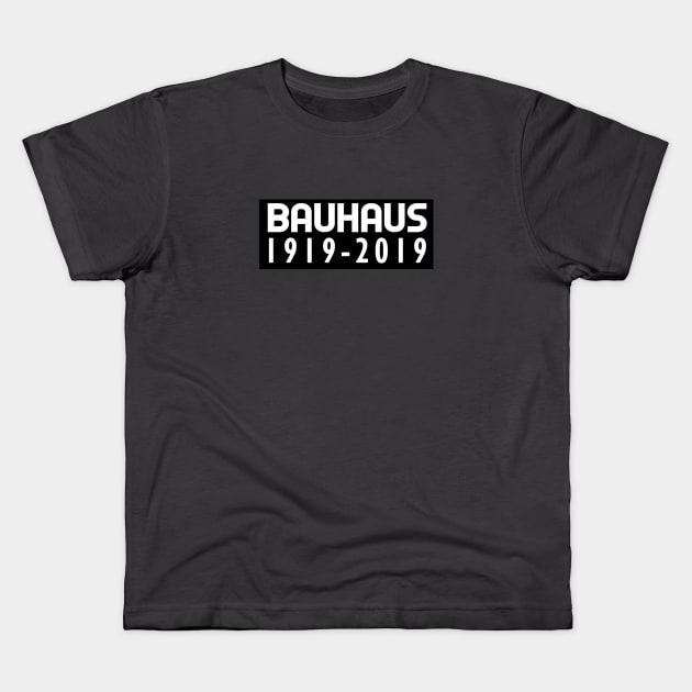 Bauhaus Kids T-Shirt by SeattleDesignCompany